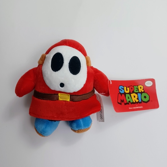 Super Mario Shy Guy NEW Plush Stuffed Animal -Small -Super Mario -SNES Nintendo - Picture 7 of 13